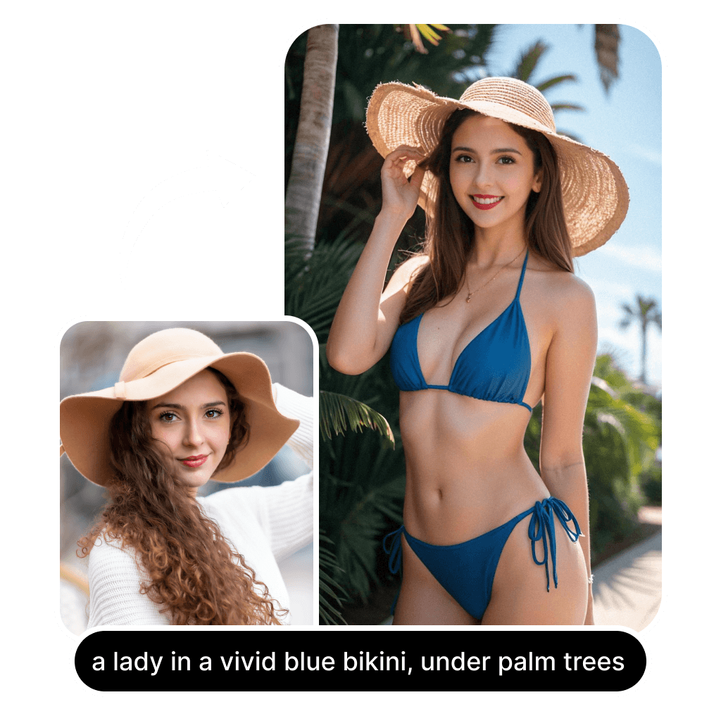 AI Generated Bikini and Muscle Photos